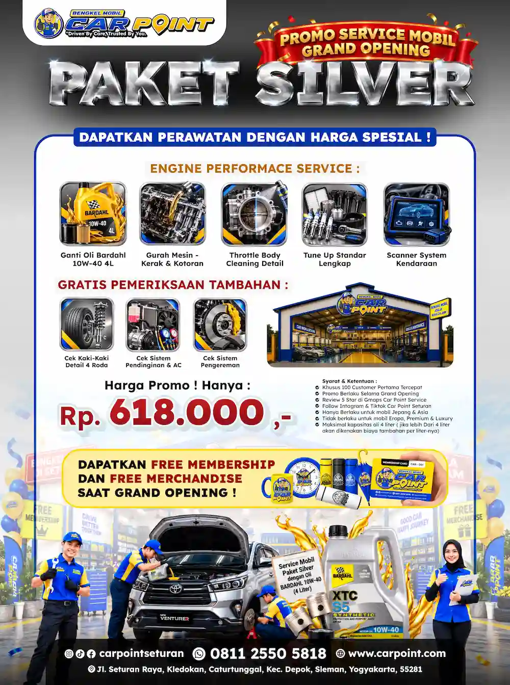 Poster promo Paket Silver